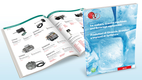 Leaflet: Spare Parts for Ice Makers, Granita Machines and Beverage Equipment